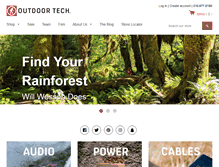 Tablet Screenshot of outdoortechnology.com